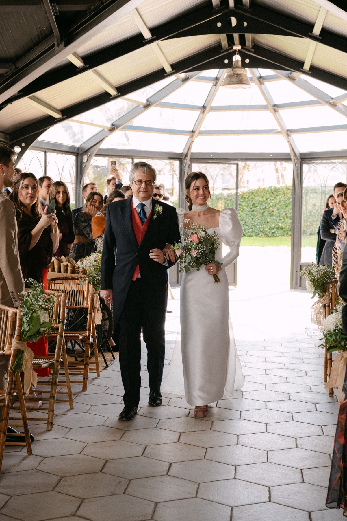 Highlight · Retrato de los novios tras el 'sí, quiero' — boda de Carmen y Carlos en Prados Moros, Sierra de Madrid