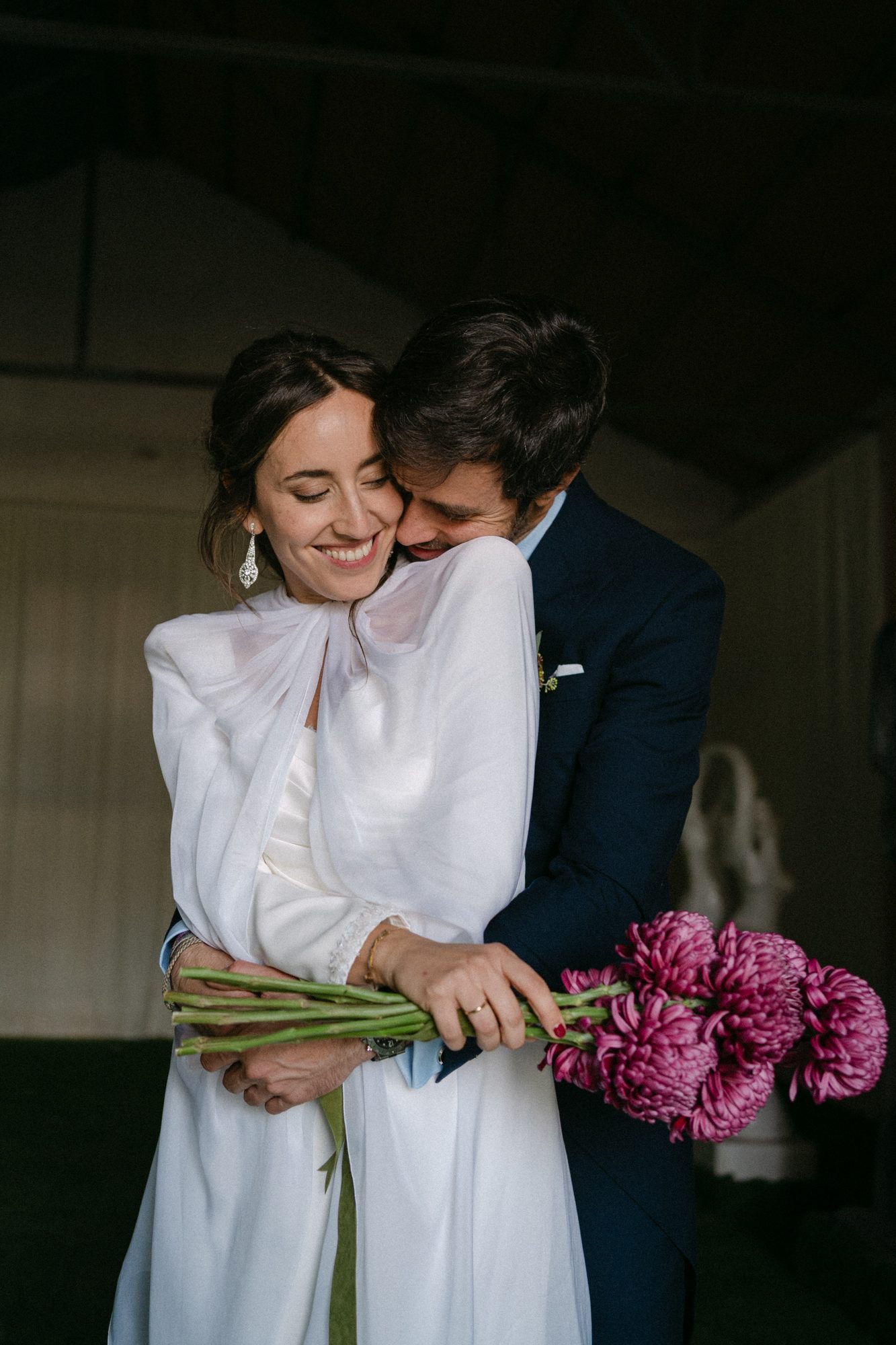 Detalle de la vajilla decorada — boda de Silvia y Carlos en La Estación, Otero de Herreros
